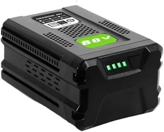 OUTMX 6.0Ah Batteries Compatible for Greenworks 80V Battery GBA80200 GBA80250 GBA80400 GBA80500 Power Tools(1pcs 6Ah Battery)