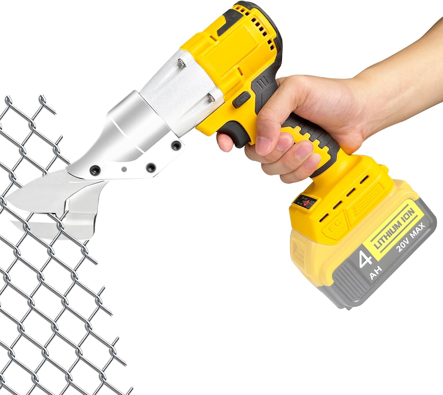 Metal Shears Compatible With Dewalt 20V Max Battery(No Battery) Cordless Metal Shears