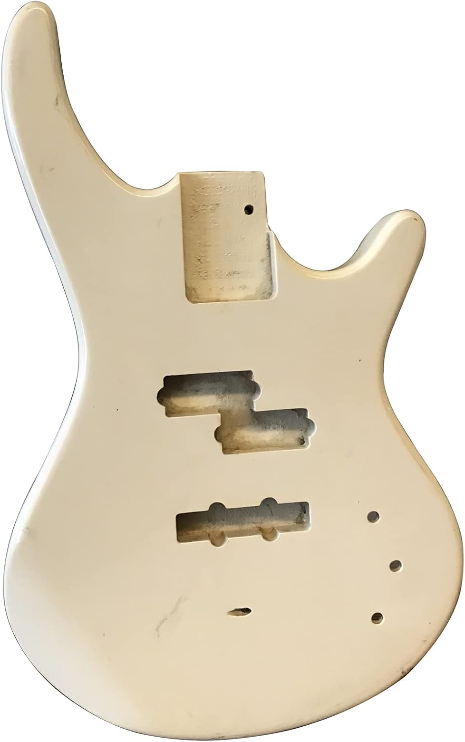 FLFL Black Color Alder Electric Bass Guitar Body 6.2cm Pocket Width for ST Bass Guitar Panel Unfinished Guitar Kit (Color : 01)