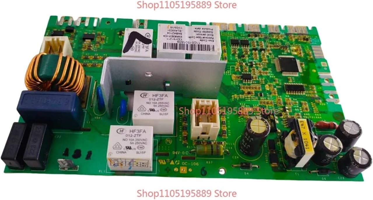 Used ，Compatible for Electrolux， Drum Washing Machine 132731203 Motherboard EWM09311CA Computer Board 132731211 BABA2104 Accessories