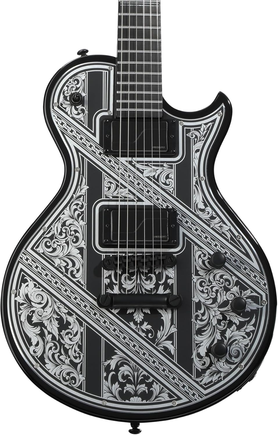 Schecter Solo II Przym Palladium Electric Guitar - Gloss Black, Przym