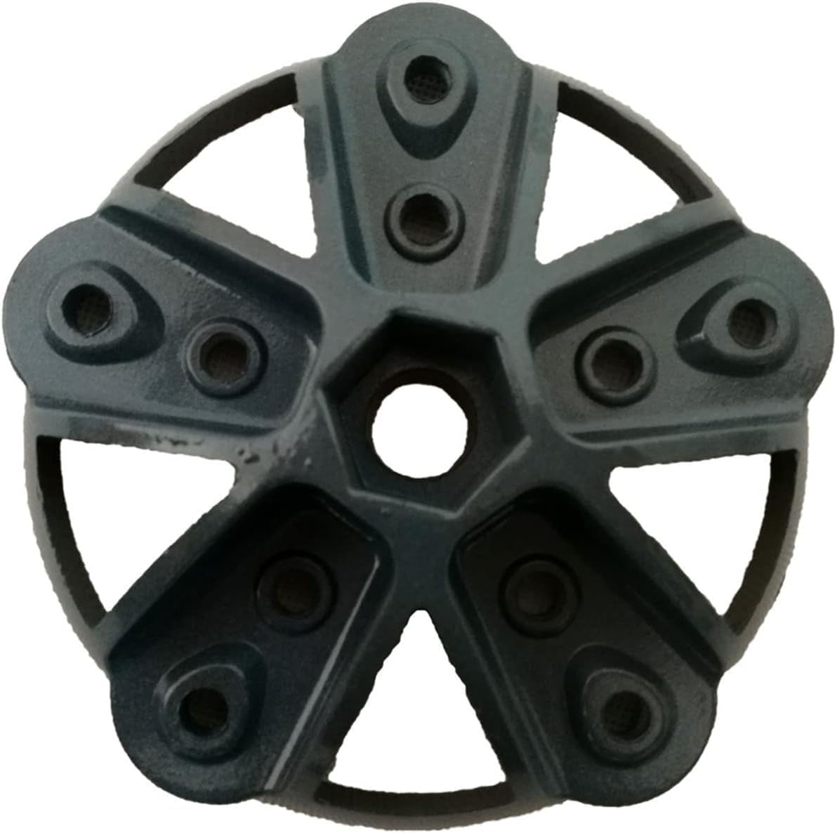 CAJUCA DIY Blades 5 Pack Wind Blades Set Wind Turbine Generator Blades with Hub and Cover Horizontal Windmill Accessories