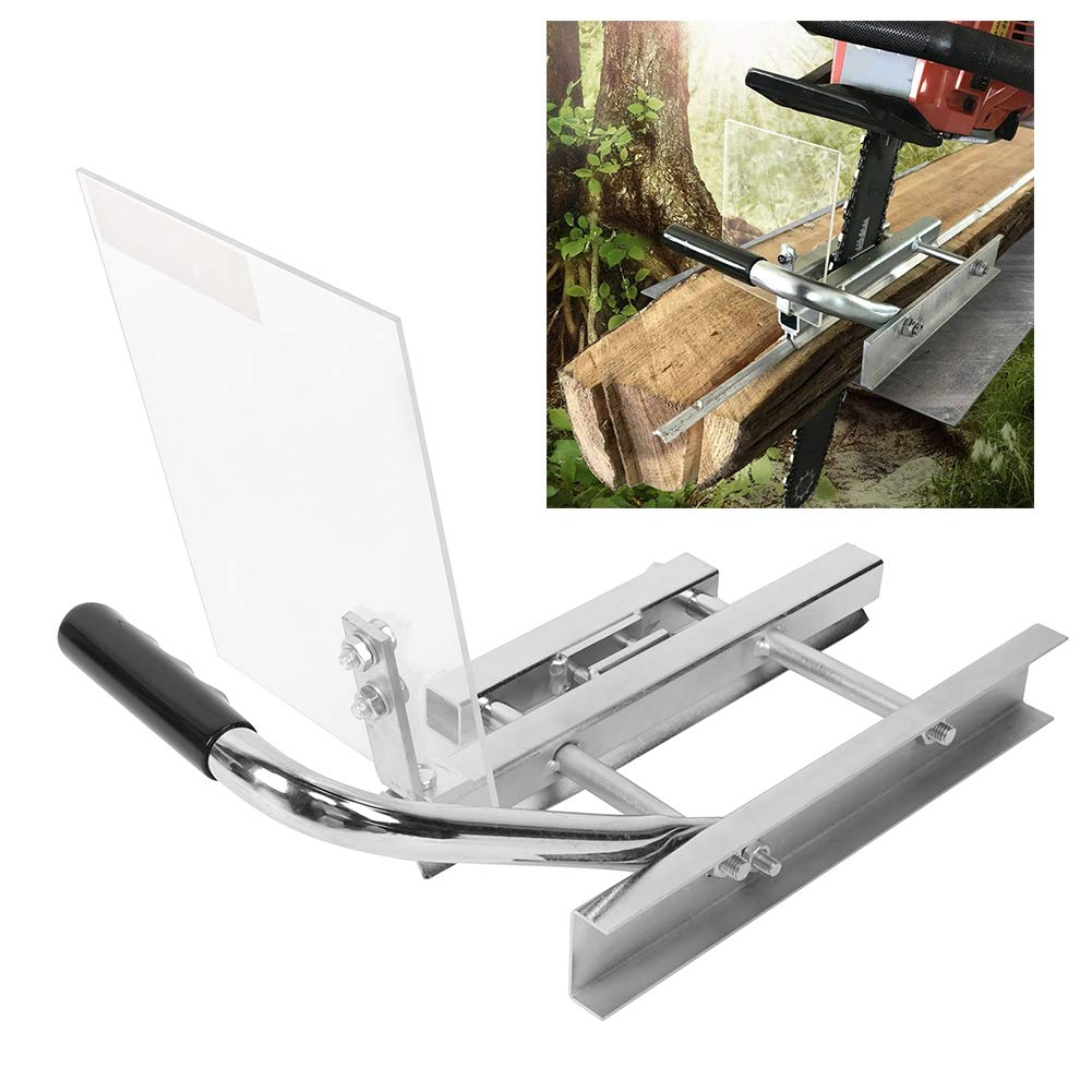 Chainsaw Guide Bar Mill, Universal Portable Chainsaw Guide Tool Chain Saw Accessories Lumber Cutting Tool Kit