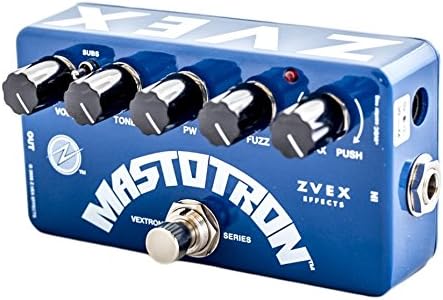 ZVEX Effects Mastotron Vextron Series Silicon Fuzz Guitar Pedal,Blue,2.38 x 1.82 x 4.70