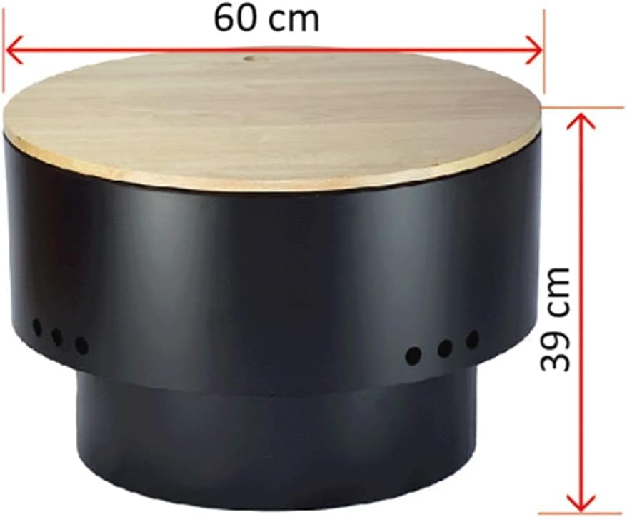 Outdoor Brazier Outdoor Party Courtyard Barbecue Oven Household Barbecue Brazier Bonfire Barbecue BBQ Fire Pit for Garden Activities Camping