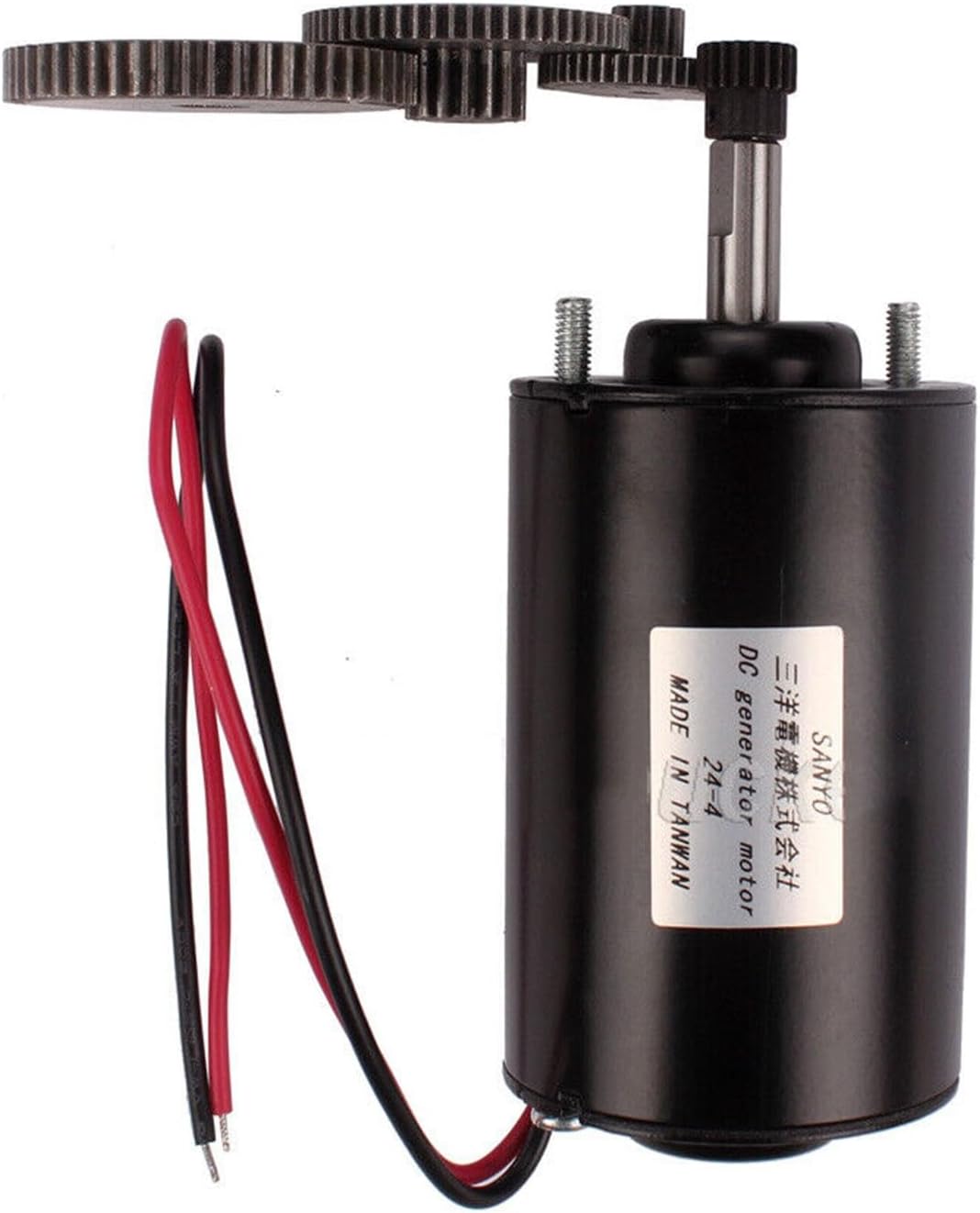 40W DC Generator Motor Permanent Magnet 12-24V Dual Purpose Wind Turbine W/Gears