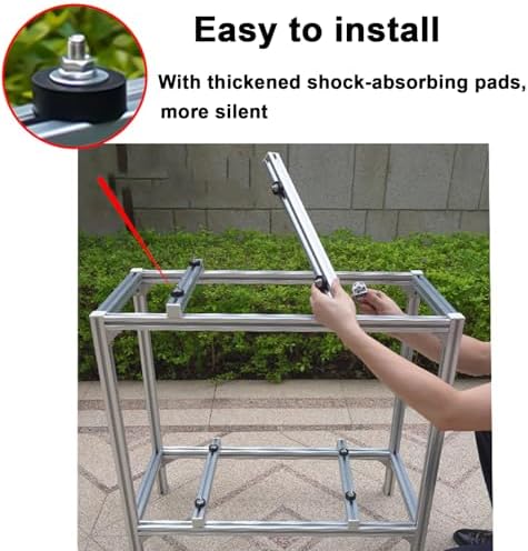 Heavy Duty Ground Stand for Mini Split Air Conditioners, Ductless Heat Pump Bracket for 9,000-18,000 BTU, Condenser Support (90x40x150cm)