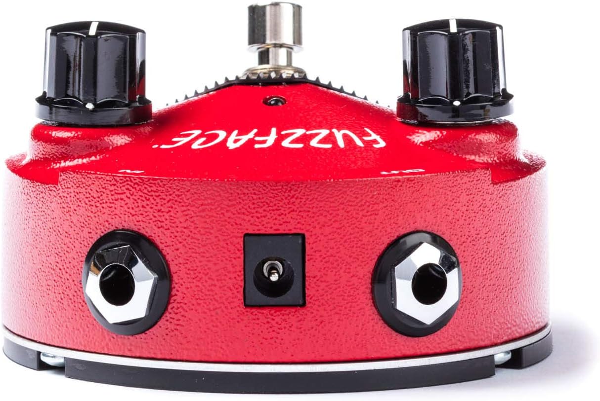 Dunlop FFM2 Germanium Fuzz Face Mini Distortion Pedal Bundle with 3 MXR Patch Cables and Dunlop Pick Pack