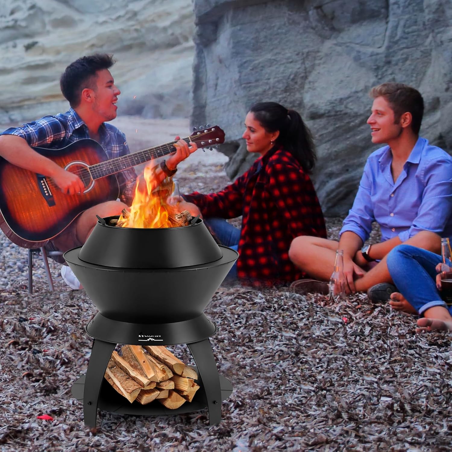 Giantex 3-in-1 Outdoor Fire Pit, 20