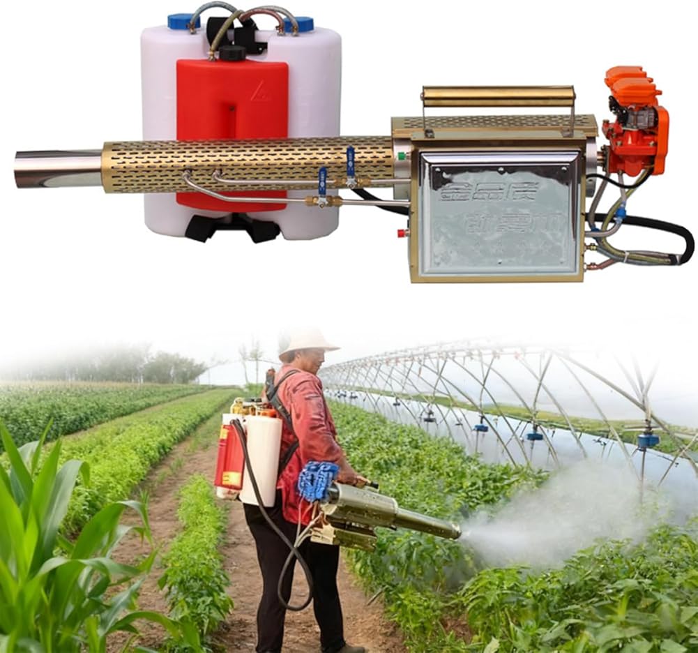 15L Pulse Thermal Fogging Machine with Powerful 360° Directional Spray,Professional ULV Sprayer for Outdoor Agricultural (180)