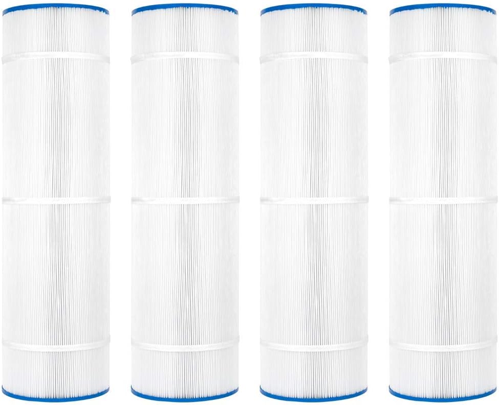 Doheny's PA1061 Pool Spa Filter | Replacement Filters for Hayward SwimClear C4025 | Replaces Pleatco PA106, Unicel C-7488, Filbur FC-1226 | OD: 7”, Length: 25 1/2”, Top & Bottom Opening: 3” | 4-Pack