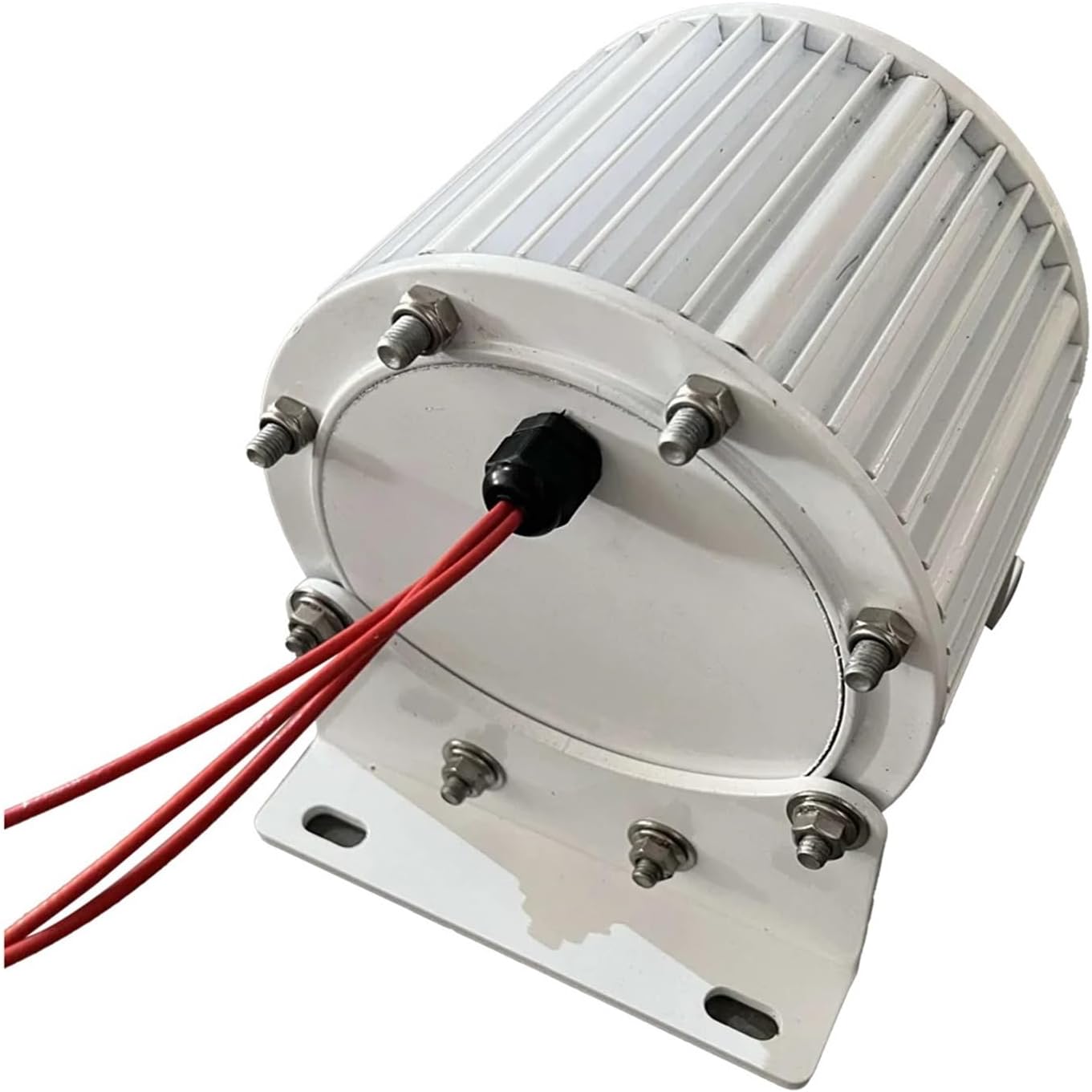 Low Speed 50KW 40KW Permanent Magnet Generator AC 3 Phase Wind Turbine 230V 380V Motors tor for Home Use Low Starting Speed for Home(96V_40KW)