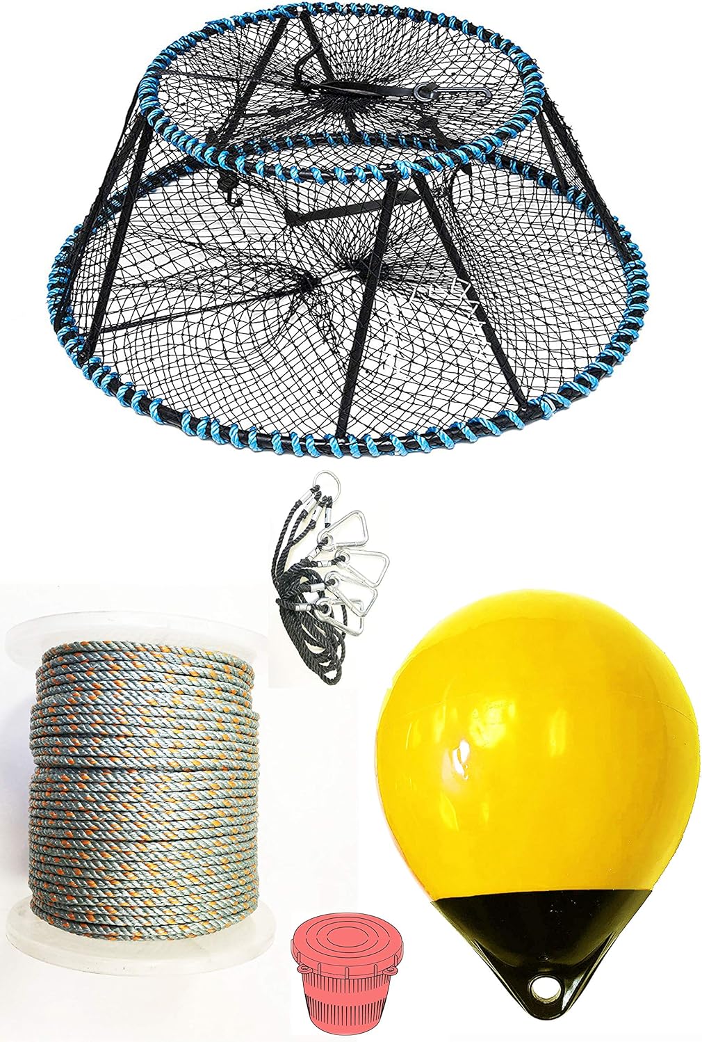 KUFA Sports Vinyl Coated Tower Style Prawn Trap(30