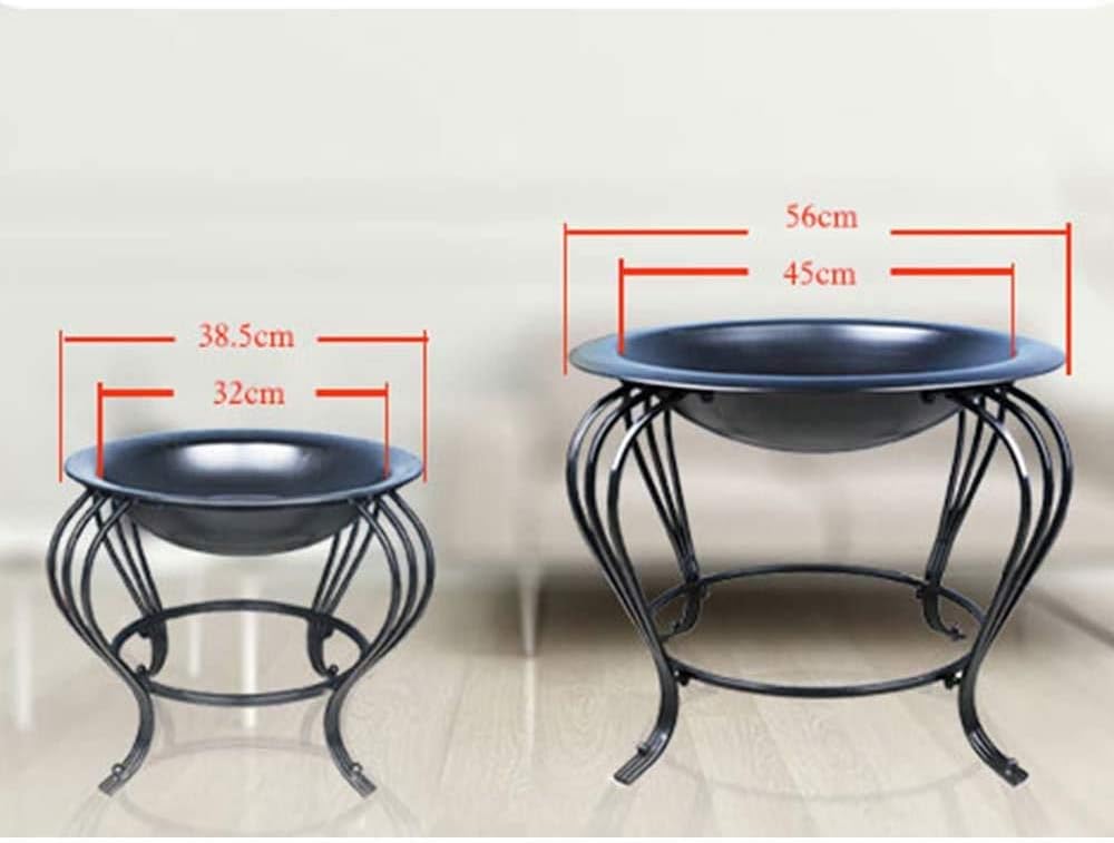 Fire Pit,Cast Iron Grill, All in One Open Fire Cooking, Stainless Steel Garden Grill Brazier BBQ Indoor Charcoal Fire Pit Carbon Stove Home Heating Stove Outdoor Barbecue