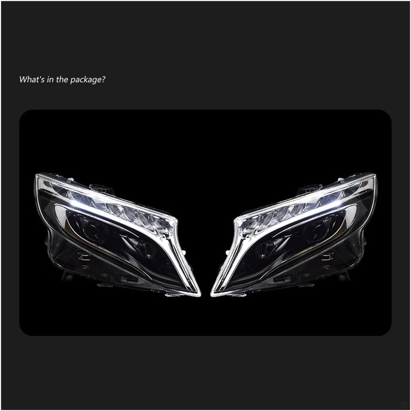 Car Styling Head Lamp Compatible For Benz Vito Headlights 2013-2019 W447 LED Headlight LED DRL Projector Lens Dynamic Auto Accessories