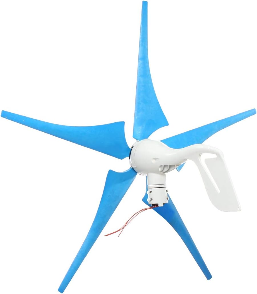 4000W 12V 24V Wind Turbine Generator Windmill Fit with Controller for Home Street Lamps Monitoring Boat