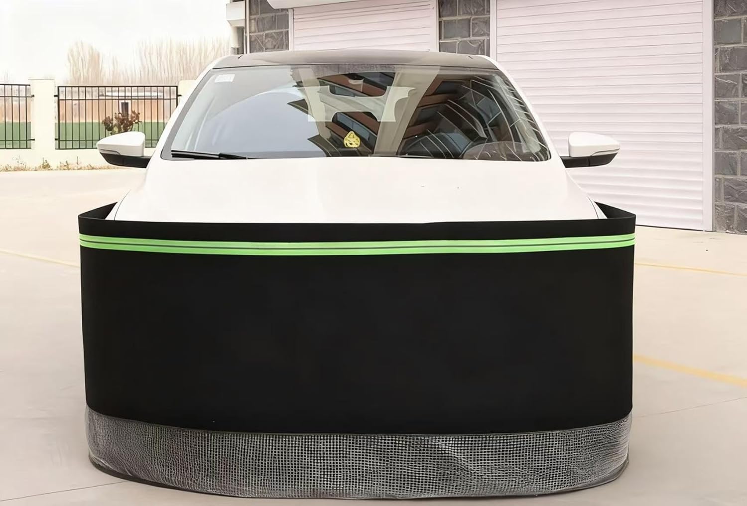 - 105 ft Weather-Resistant Car Undercarriage Barrier, Rodent Proof Guard for Engine Bay & Wheel Wells, Effective Pest Control Solution