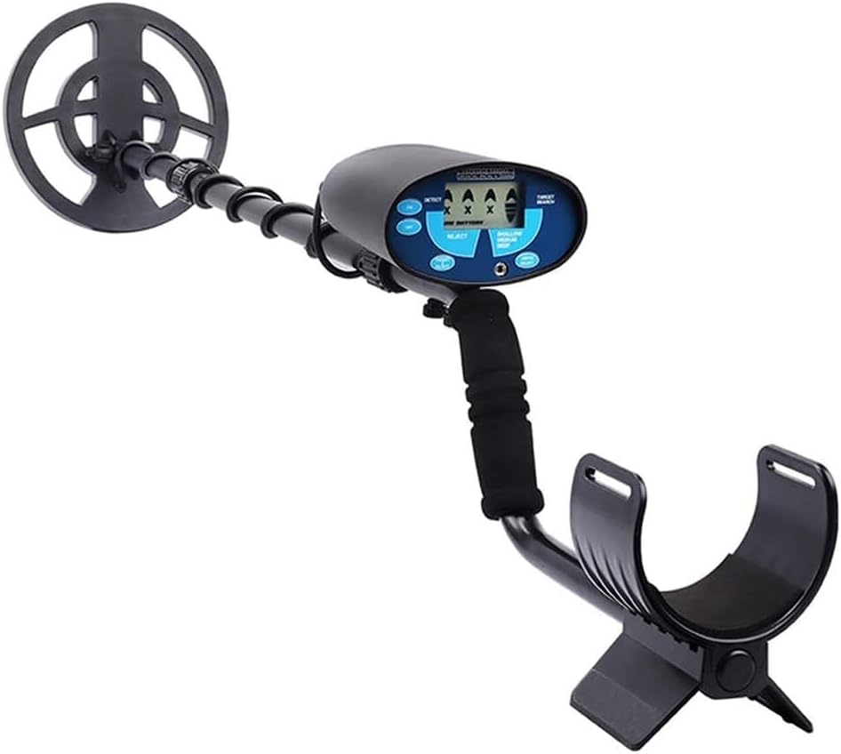 Portable Metal Detector for Adults & Kids, Adjustable Height, LCD Display, Pinpoint, 8
