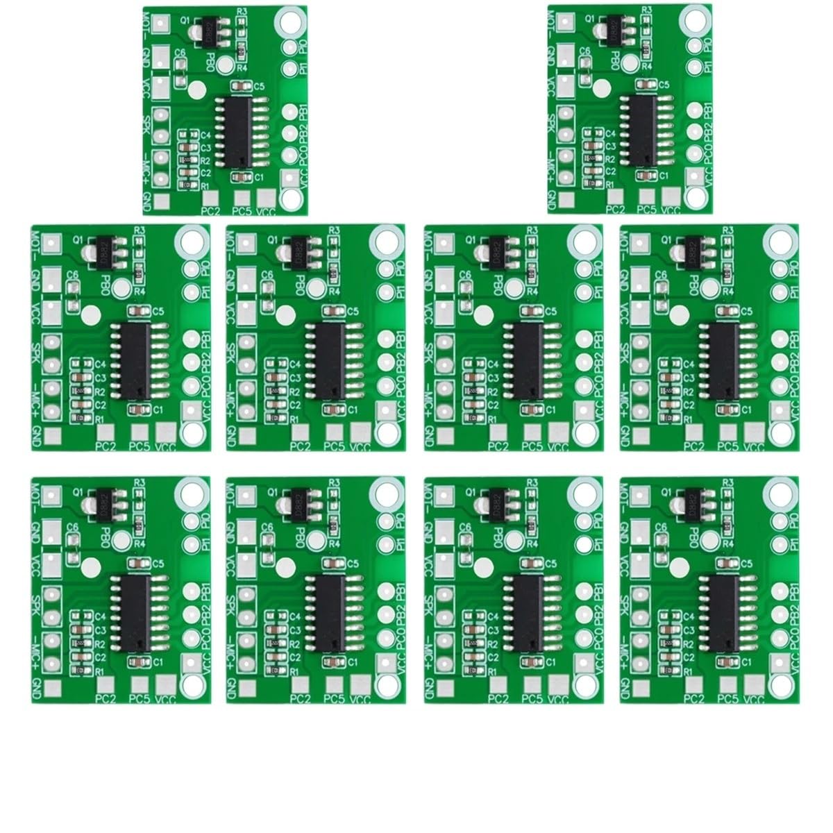 DIY Voice Record IntteIligent Playback Module Sound IC Board Voice Change Module for †oy Gift Accessaries DC 3V-5V