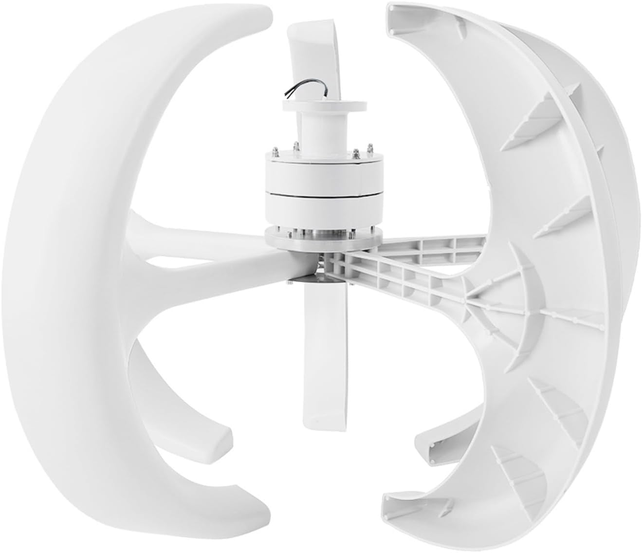 Wind Generator, High Efficiency 100W DC12V Wind Vertical Structure Stable Generator Kit Easy Install Electricity Producer Equipment,for Home, Farm, RVs, Boats