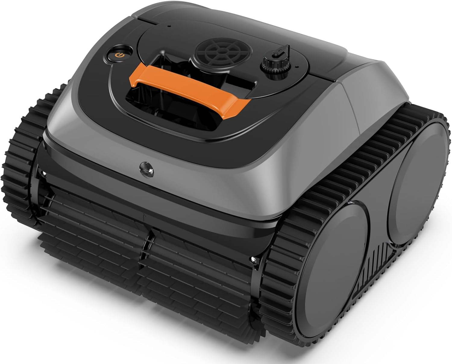 WYBOT C1 Robotic Pool Vacuum for Inground Pools, 150min Runtime Cordless Pool Cleaner, 4-in-1 Wall & Waterline Cleaning Up to 1,614Sq.ft, Smart Navigation, App Support (Black&Green)