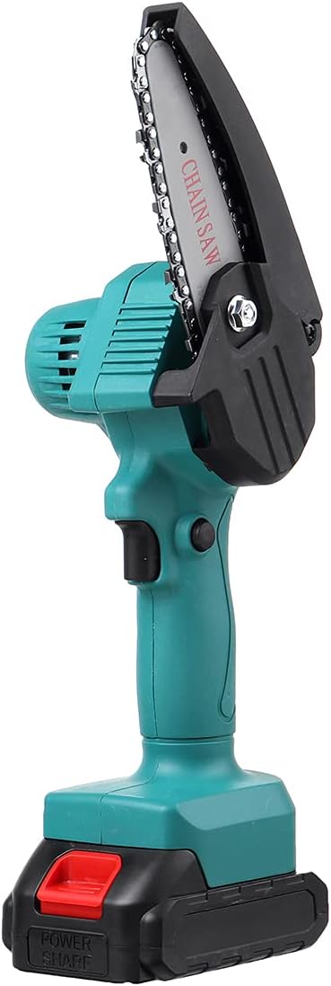 1500W 4 Inch 168Vf Electric Chain Saw with Battery Garden Pruning Logging Saw Woodworking Power Tools Adapt to Makiita Battery