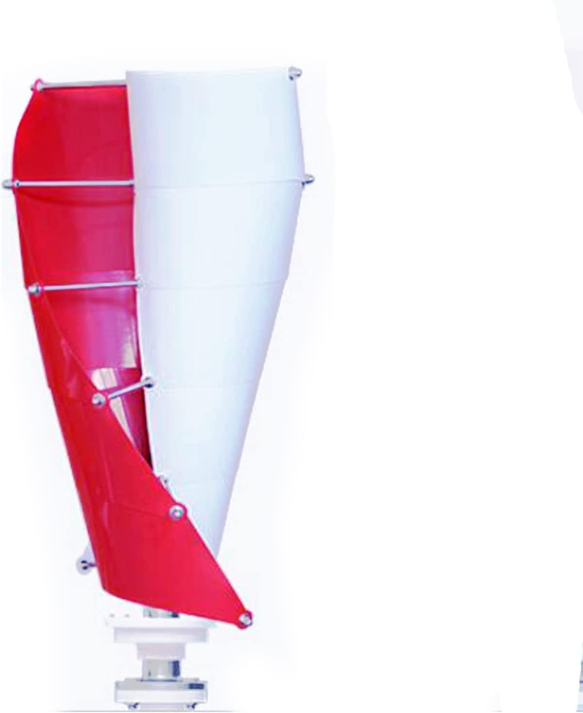 LiuSj JUnSt Energy Windmill Vertical Wind Generator, 4000W Maglev Off-Grid System Household Small Energy Generator Wind Power Kit