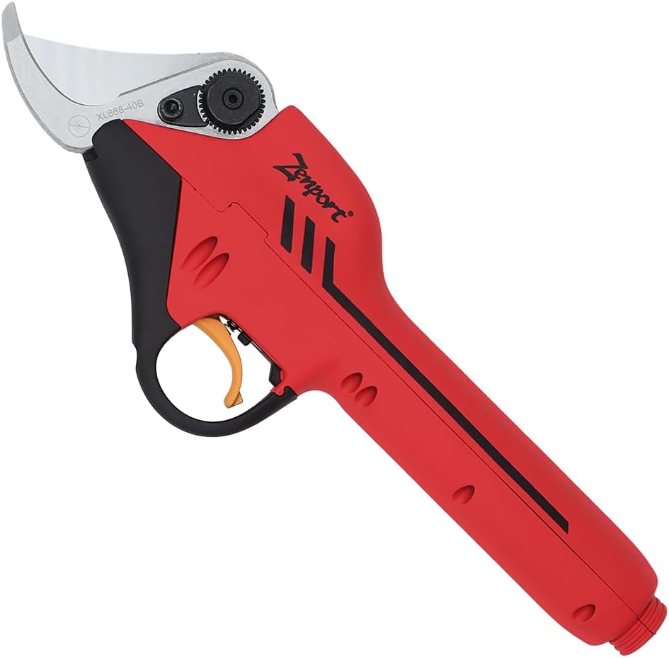 Zenport ePruner EP4-868 Large Battery Powered Electric Pruner, 12-Hour, 1.5 Inch Cut, 6-PIN