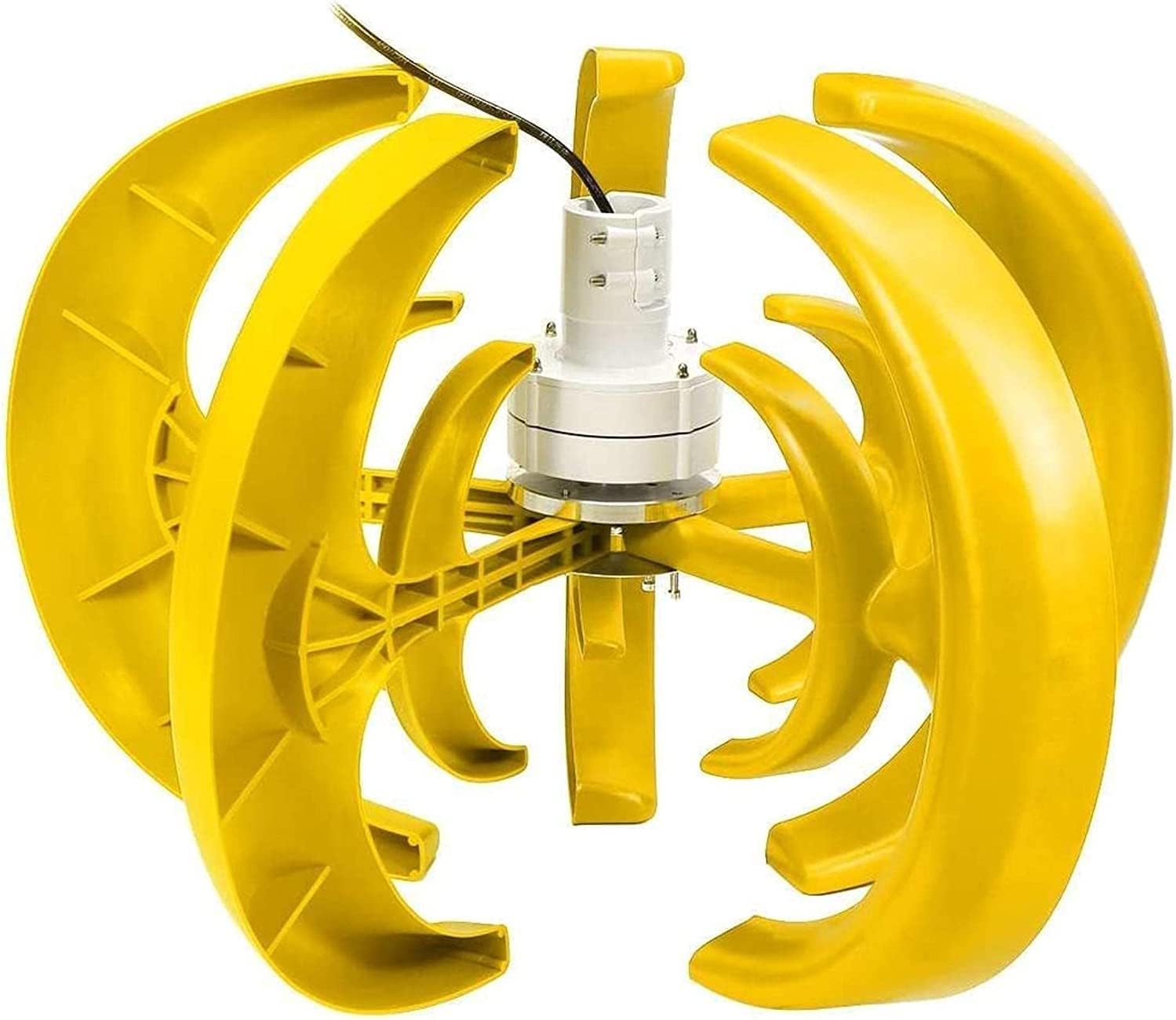 LiuSj JUnSt Horizontal Home Wind Turbines Wind Generator Power Windmill Energy Turbines Charge 5 Blades Max 4000W for Home Camping