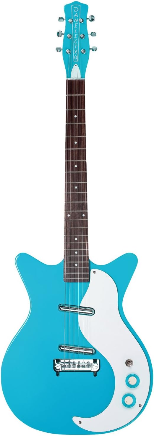 Danelectro '59M NOS Plus Double Cutaway Baby Come Back Blue