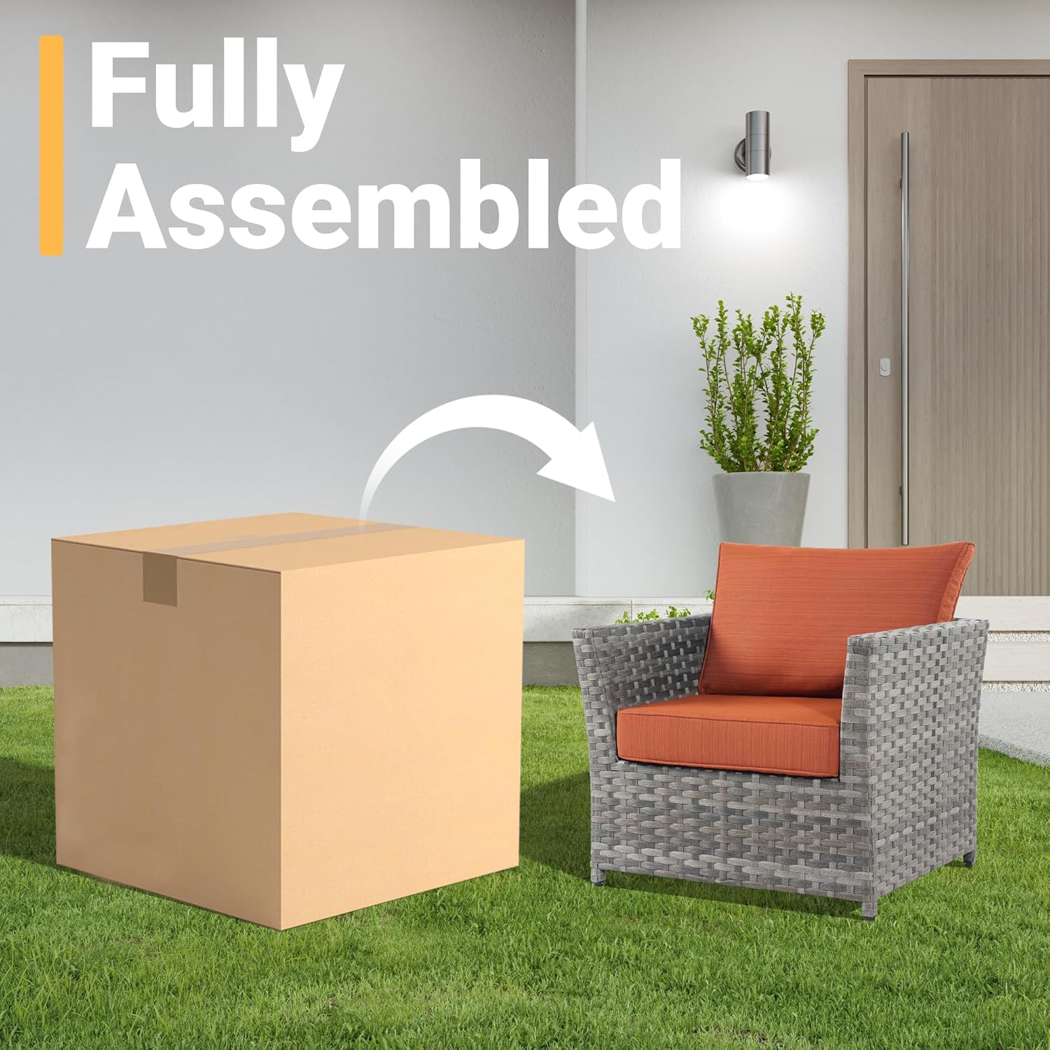 12 Pieces Outdoor Patio Furniture Sets 42