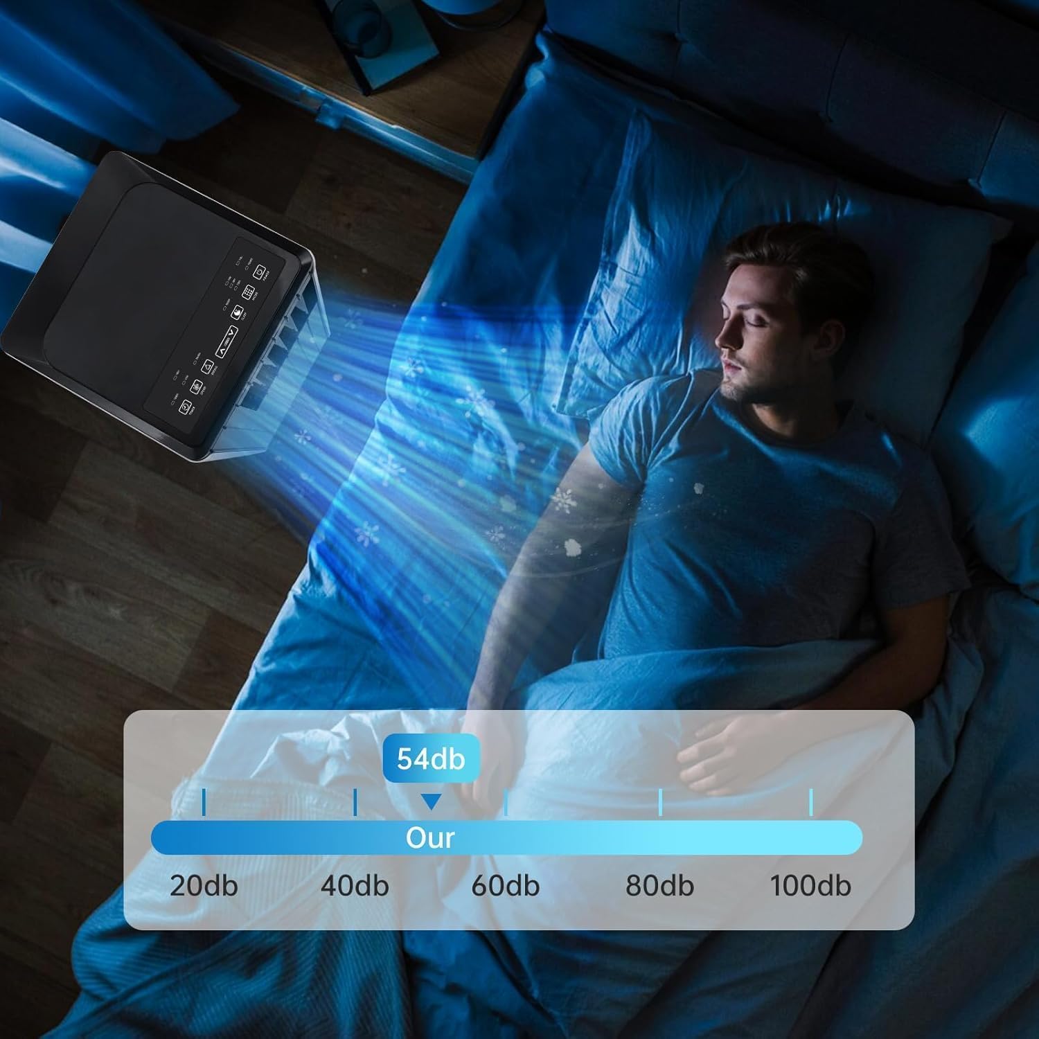 Portable Air Conditioners, 8000 BTU Portable AC Cools up to 350 Sq. Ft., LED Touch Panel, Built-in Dehumidifier, Fan, 3 in 1 Compact Indoor Quite AC Unit for Home Office Dorm RV