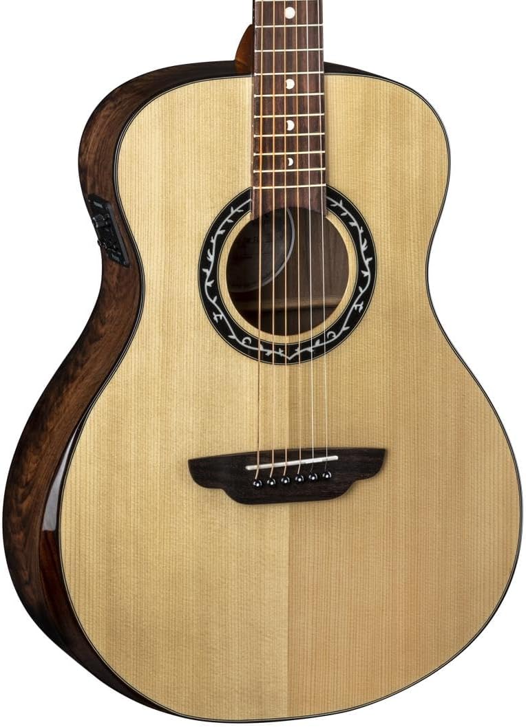 Luna Vineyard Bevel Folk Acoustic-electric Guitar - Natural