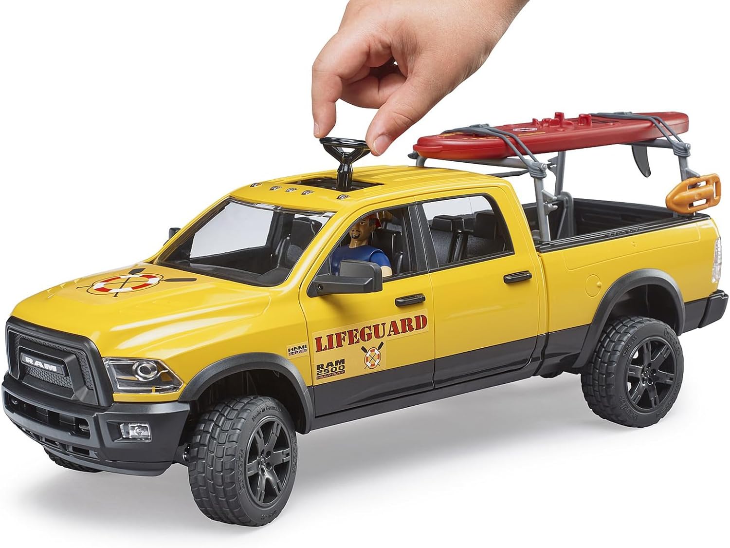 RAM 2500 Power Wagen Life Guard w Figure, Stand up Paddle, L&S Module