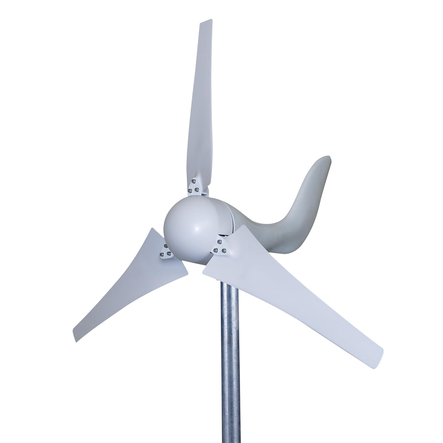 400W 12V Bluetooth Land and Marine Wind Turbine Generator kit. Inbuilt MPPT Charge Controller + Automatic and Manual Braking System with Amps Meter. DIY Installation.