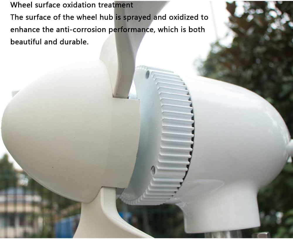 CAJUCA 3 Blade Wind Turbine Generator 8000W/10000W Home Use Low Wind Speed Start Wind Power Turbine Generator Household