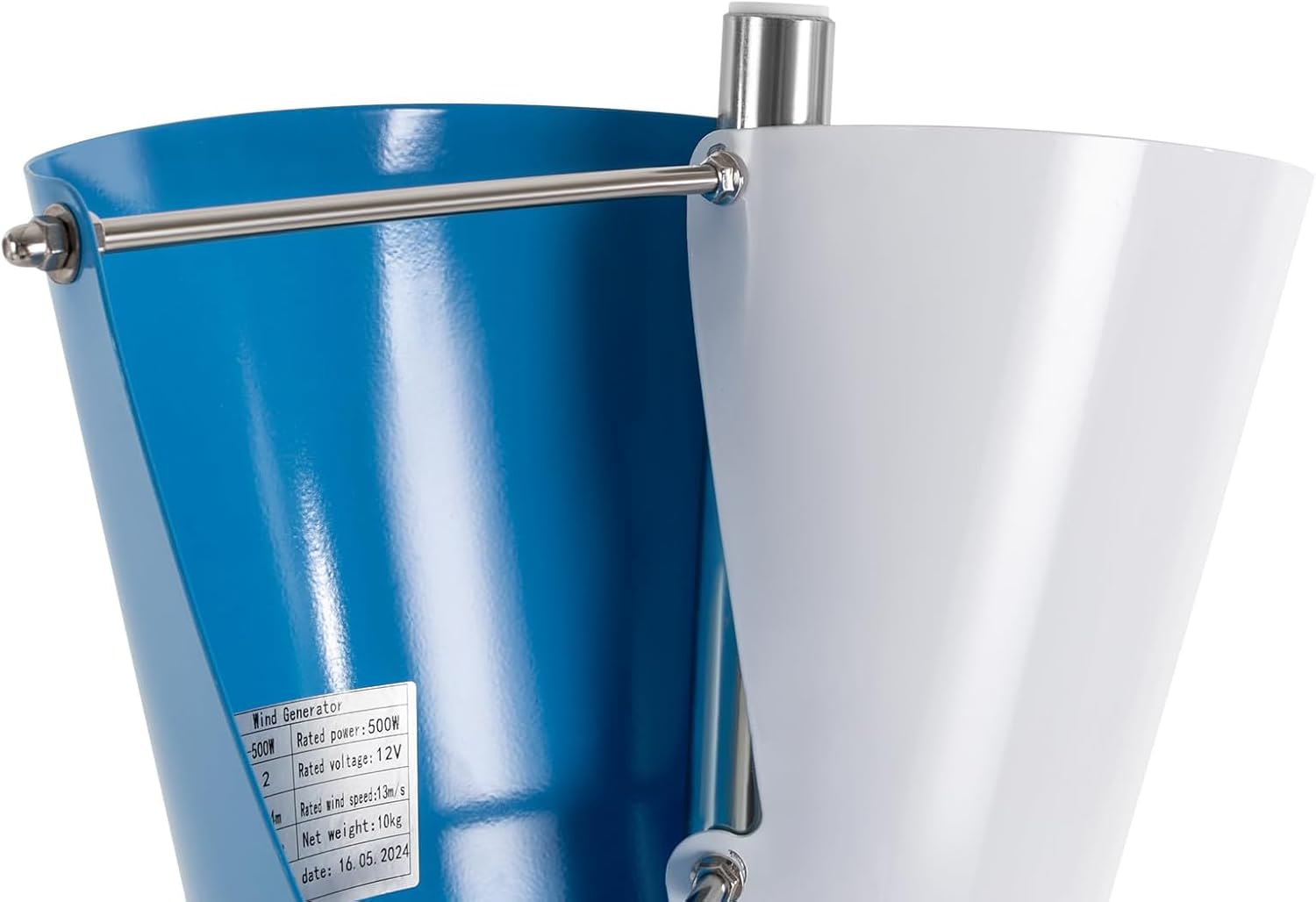 10000W Wind Turbine Generator, Helix Maglev Axis Windturbine Vertical Windmill Suitable for Terrace,Marine,Motor Home(with Controller)