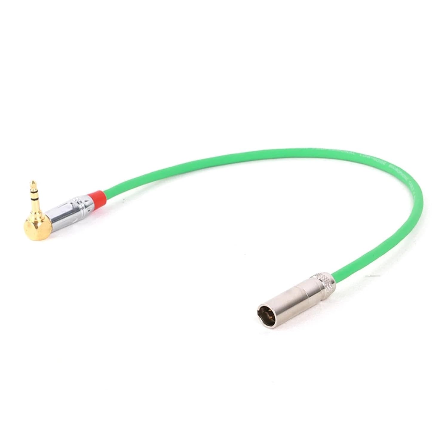 Pro Audio Cable 3.5mm to Mini XLR 3 Pin Male/Female to Stereo Cable for Amplifier Computer Speaker Guitar Mixer Adapter Cable(Green,300Cm)