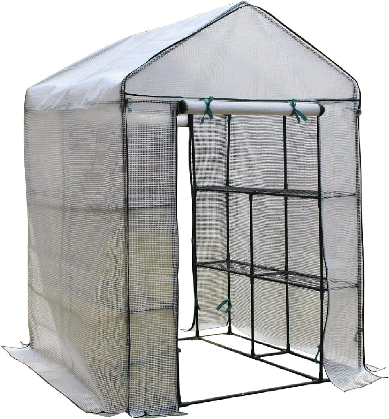 Large Walk-in Greenhouse,Garden Warm Room with Reinforced Frame for Balcony Grow Vegetables Vegetable Shed Insulation Shed Succulents Canopy,Gardening Supplies