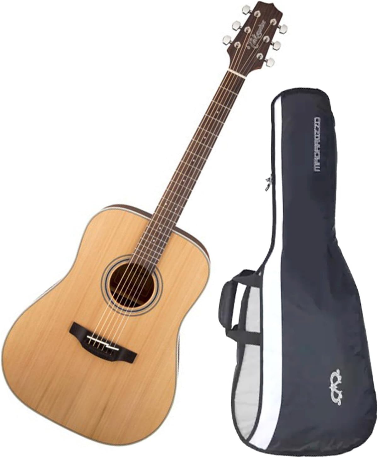 Takamine GD20-NS Satin Natural Acoustic Guitar Dreadnought Spruce Top with Bag