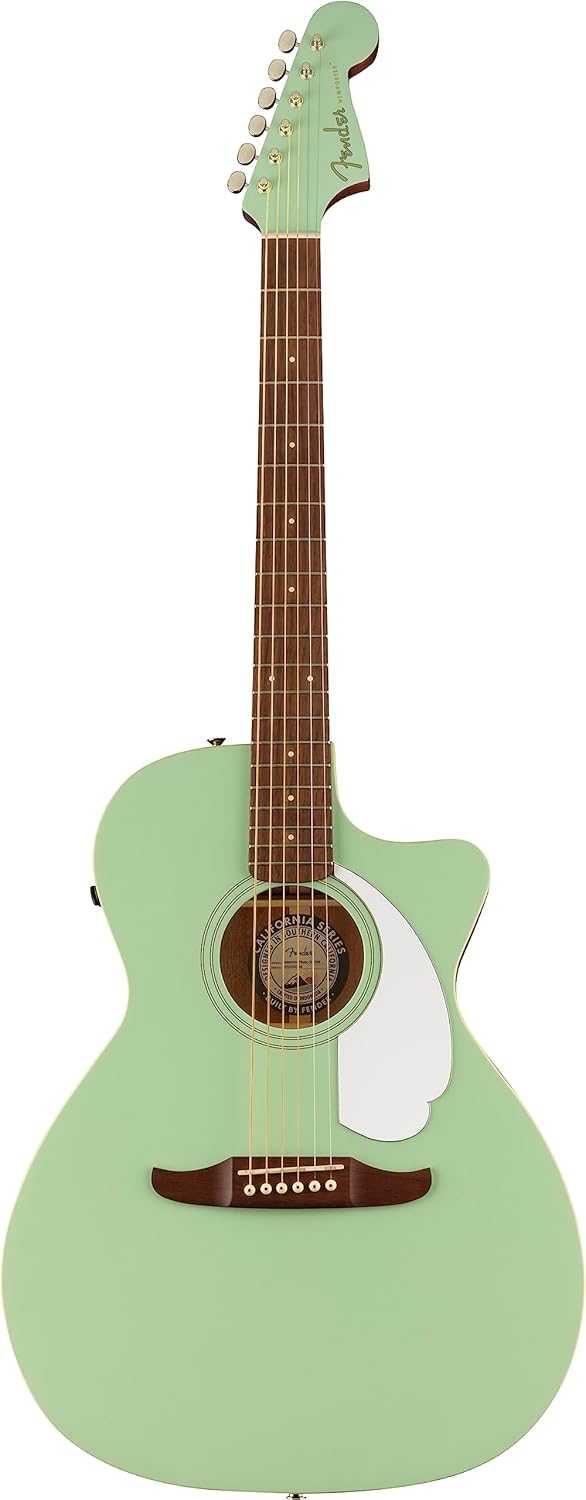 Newporter Player, Walnut Fingerboard, White Pickguard, Surf Green