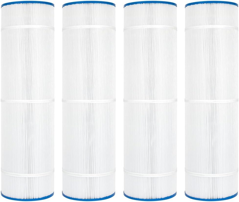 Clear Choice Pool Spa Filter 7.00 Dia x 25.50 in Cartridge Replacement for Hayward Super-Star-Clear C-4500 Baleen AK-60454, [4-Pack]