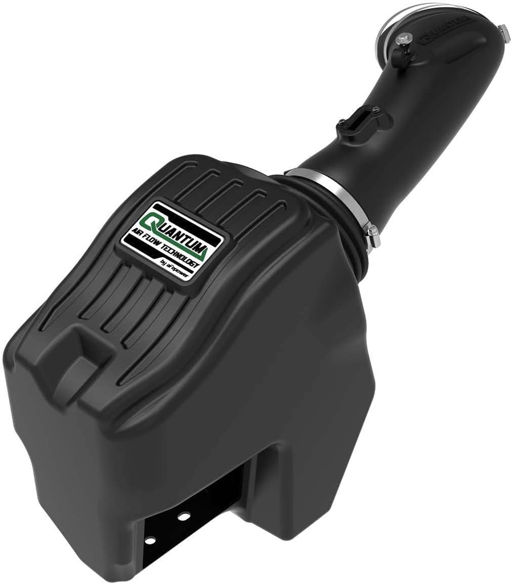 aFe POWER QUANTUM Cold Air Intake System w/Pro 5R Filter, #53-10003R, Black