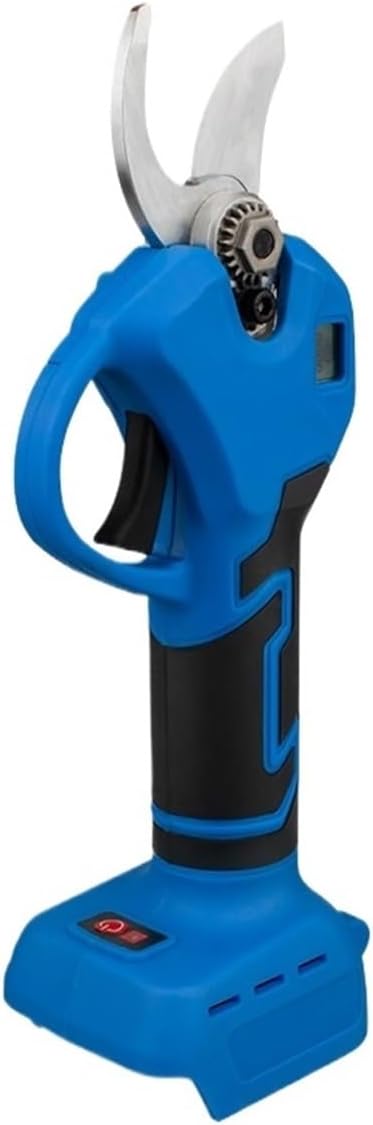 30mm Brushless Cordless Electric Pruner Pruning Shears Fruit Tree Bonsai Pruning Branches Cutter Tools for 18V Battery(2 Battery PlasticBox)