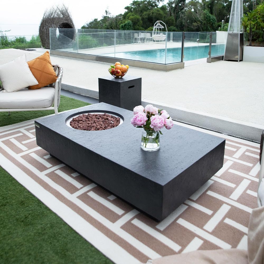 Metropolis Concrete Fire Pit 56