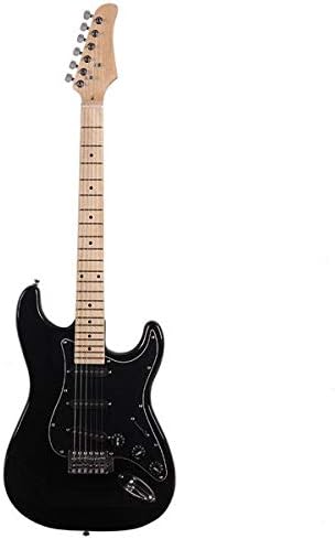 ST Stylish Electric Guitar with Black Pickguard Black