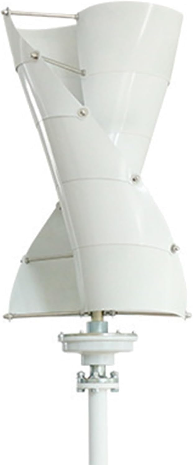 CHRISK Vertical Axis Wind Turbine 9000W Small Wind Turbine Kit Wind and Solar Complementary Street Light Marine Monitoring Wind Turbine