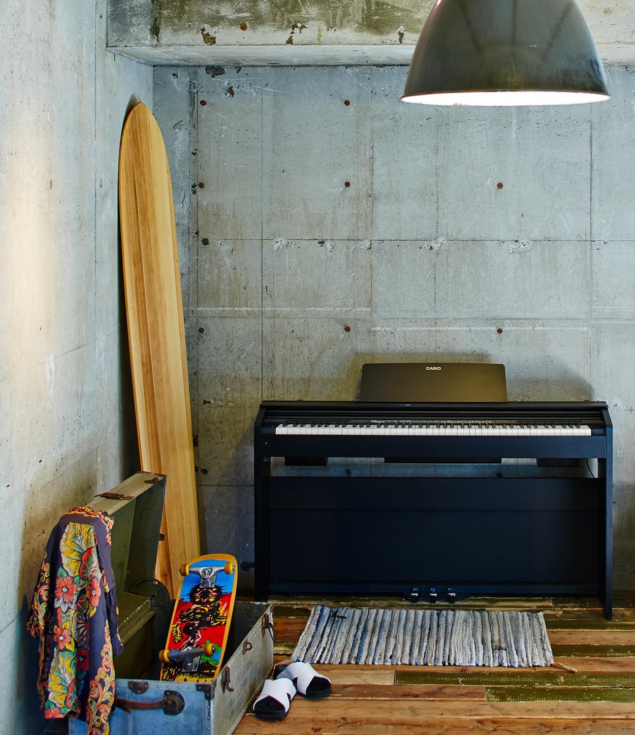 Casio Privia PX-870 – 88-Key Weighted Console Digital Piano | Tri-Sensor II Scaled Hammer Action Keys| Elegant Design | Powerful 40W 4-Speaker Sound, Concert Play, USB-MIDI