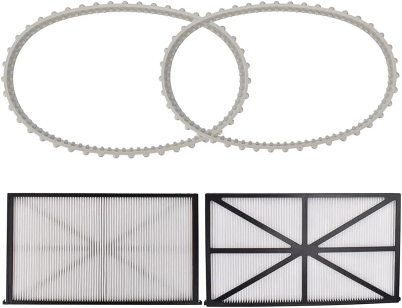 Pool Cleaner Filter Cartridges and Drive Belt，Compatible for Sharkvac RC9950，Pool Cleaners Replacement Accessories