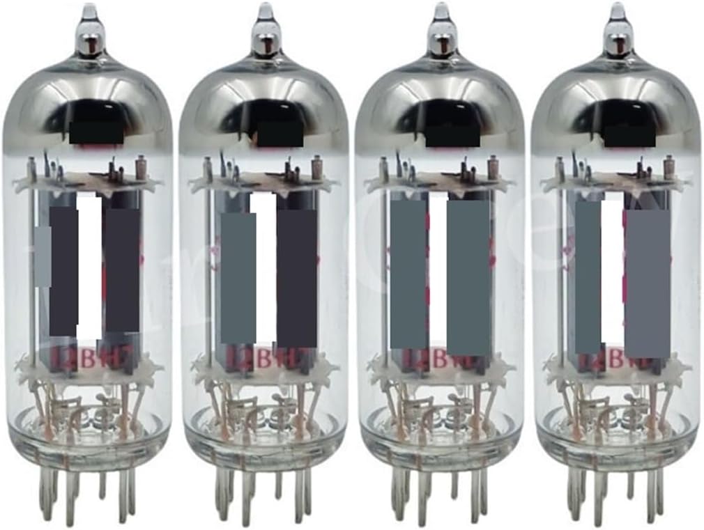 Vacuum Tube Rectifier 12BH7 Vacuum Tube Replaces 12BH7A 6N6 7119 for HiFi Audio Valve Electronic Tube Amplifier Kit DIY(4pcs Matched Quad)